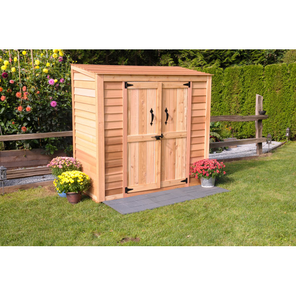 Outdoor Living Today 6 ft. W x 3 ft. D Grand Garden Chalet Cedar Wood